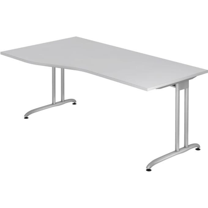 BELA 18 S | Bureau - Grijs 180 x 100