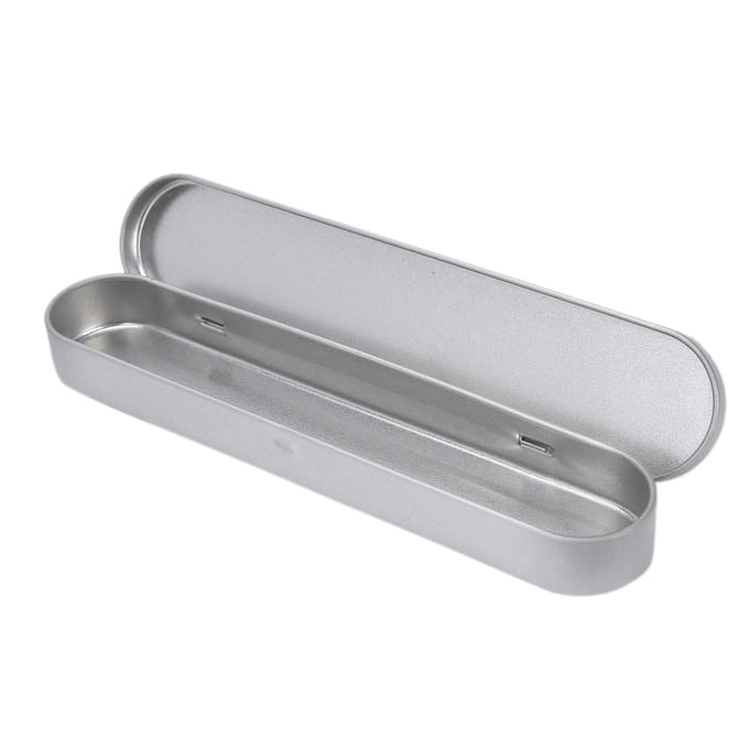 Metalen Acupunctuurnaald Opbergdoos Acupunctuurnaald Container Koffer Accessoire white
