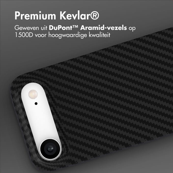 Accezz Hoesje - Geschikt voor Apple iPhone 17 Air - backcover - Zwart