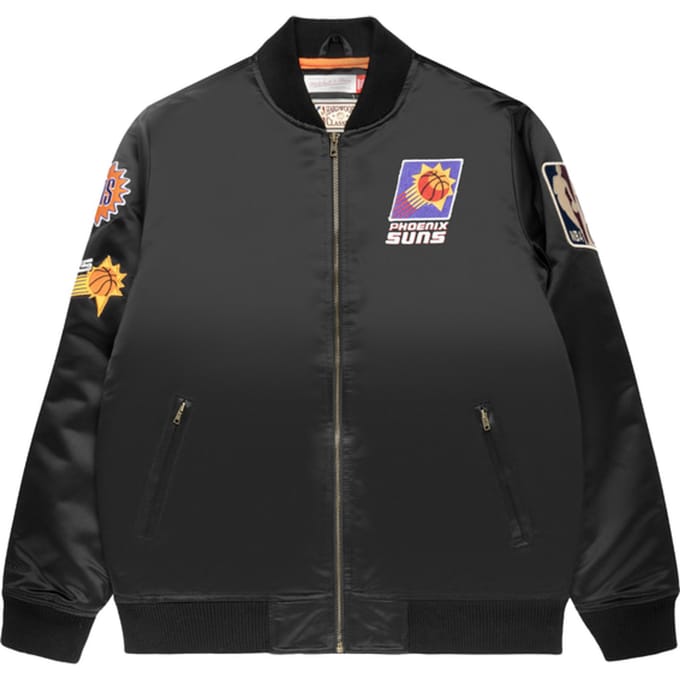 Mitchell And Ness NBA Phoenix Suns Satin Bomber Jas Zwart