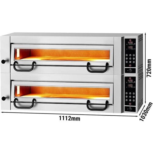 GGM Gastro Elektro Pizzaofen Power - 4+4x 34cm - Digital