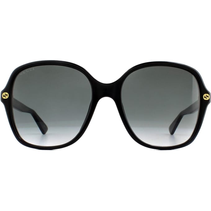 Gucci zonnebril GG0092S 001 Zwart grijze gradiënt