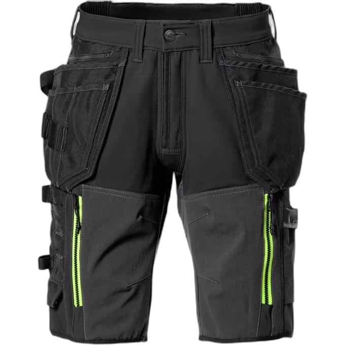 Fristads Korte Broek Stretch 2567 Stp - Zwart - C48