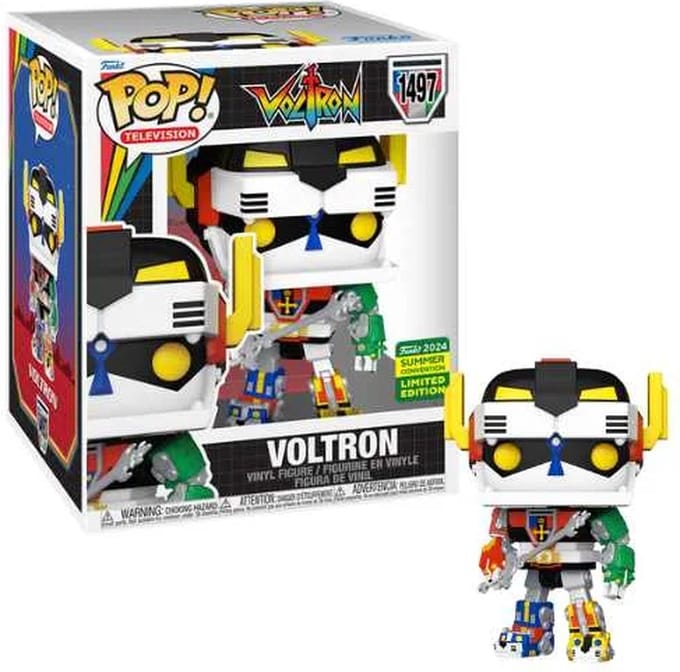 Funko Pop! Television: Voltron ''6inch'' #1497 [SDCC 24 Shared Exclusive]