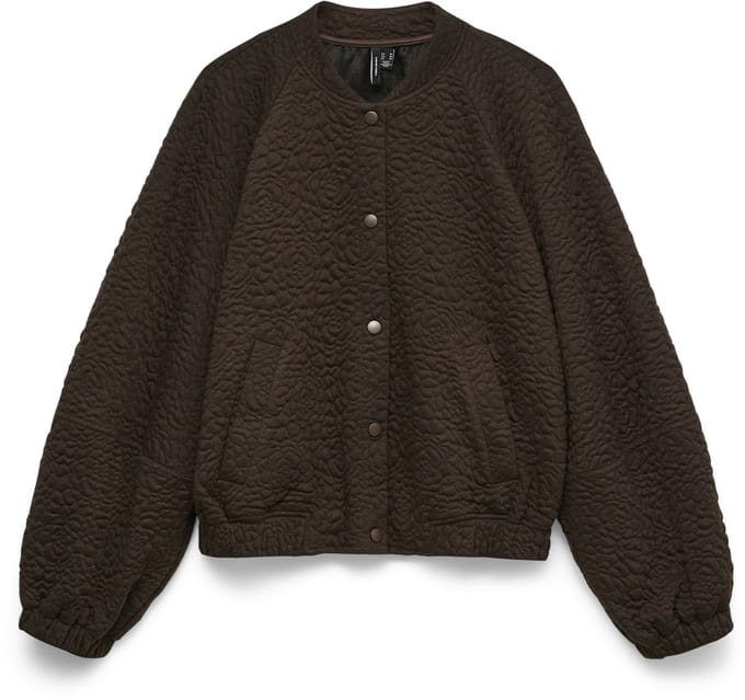 VERO MODA - VMLEONIE LS SWEAT BOMBER EXP - Dames - Gewatteerde jassen