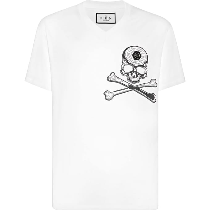 T-Shirt V-Hals Skull&Bones