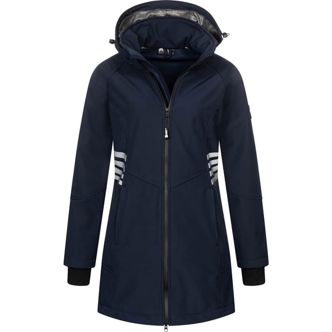 Arctic Seven Dames Softshell Jas AS-305 – Lang, Waterafstotend, Reflecterend