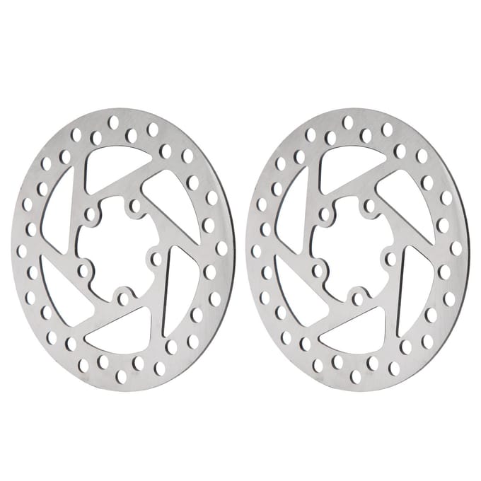 2 stuks 120MM Schijfremmen Schijfconversie Accessoires voor XIAOMI PRO Elektrische Scooter white