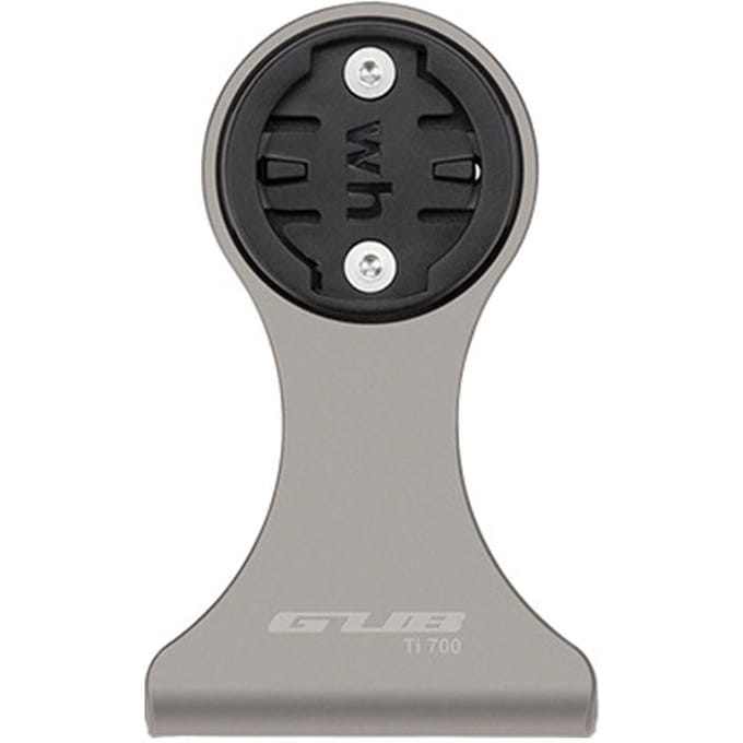 Fietscomputerhouder voorop Ti-legering Fietssnelheidsmeterhouder met Camera-adapter en zilver