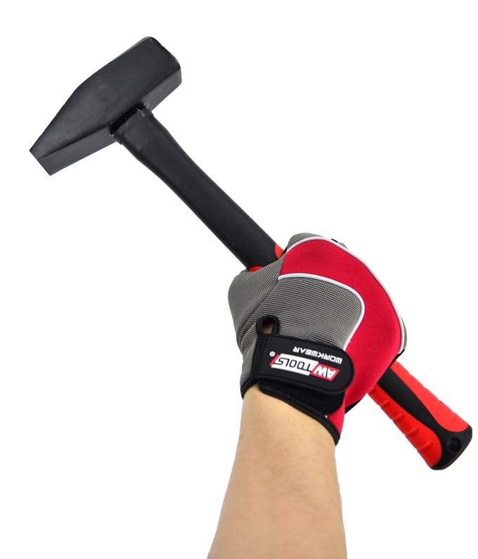 Awtools - Slagershamer - 2,0 kg - Glasvezelsteel - Ergonomische Handgreep