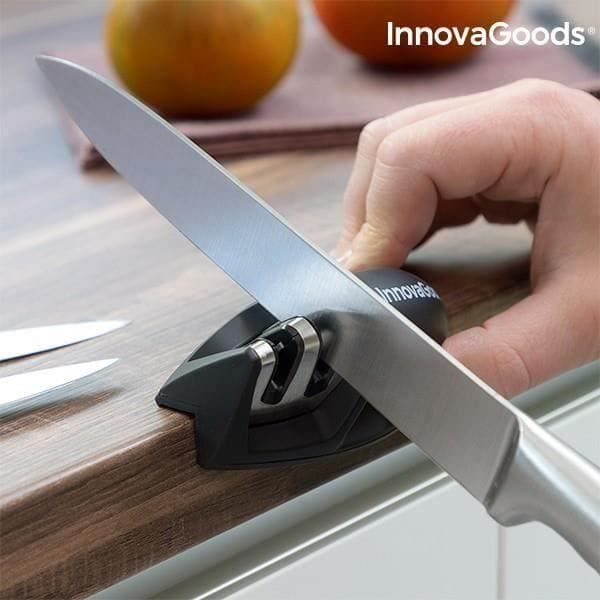 Messenslijper - InnovaGoods LIK2925 - Compact - 2 slijufgroeven - Ergonomisch ontwerp