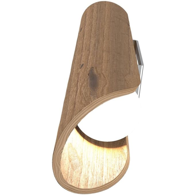 Elobra LED wandlamp Colombia, asteiken natuur