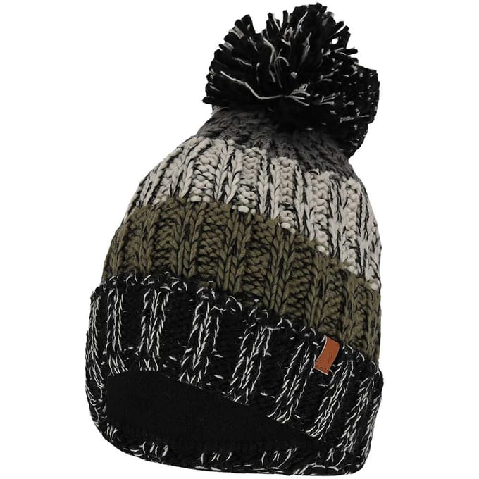 Sarlini - Skimuts heren - Fashion Stripes - Multi Zwart - One Size