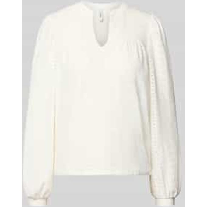 Regular fit tuniek met ajourwerk model 'SANDRA'