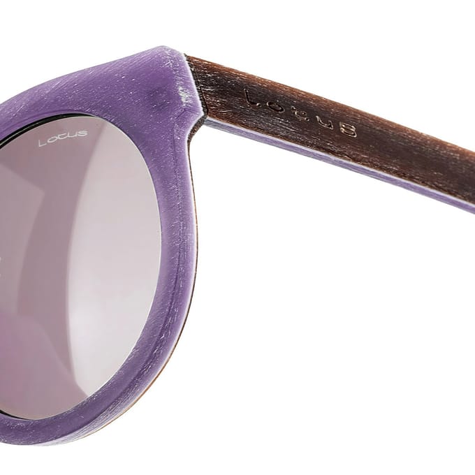 Acetaat zonnebril met ovale vorm L8023 unisex
