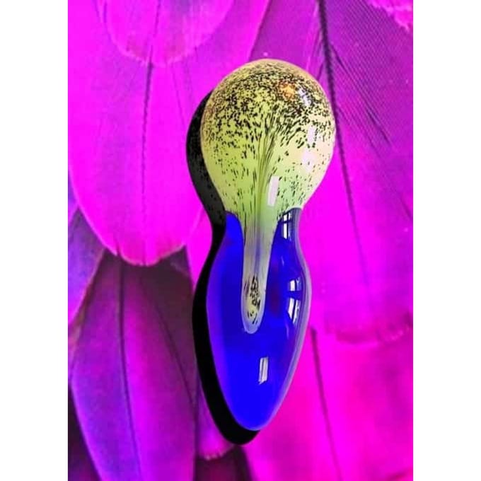 Shiri Zinn | Blauw Glazen Buttplug | Unieke Buttplug Kopen?