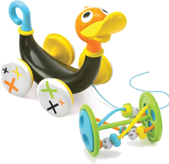 Yookidoo Pull Along Whistling Duck Trekspeeltje Eend