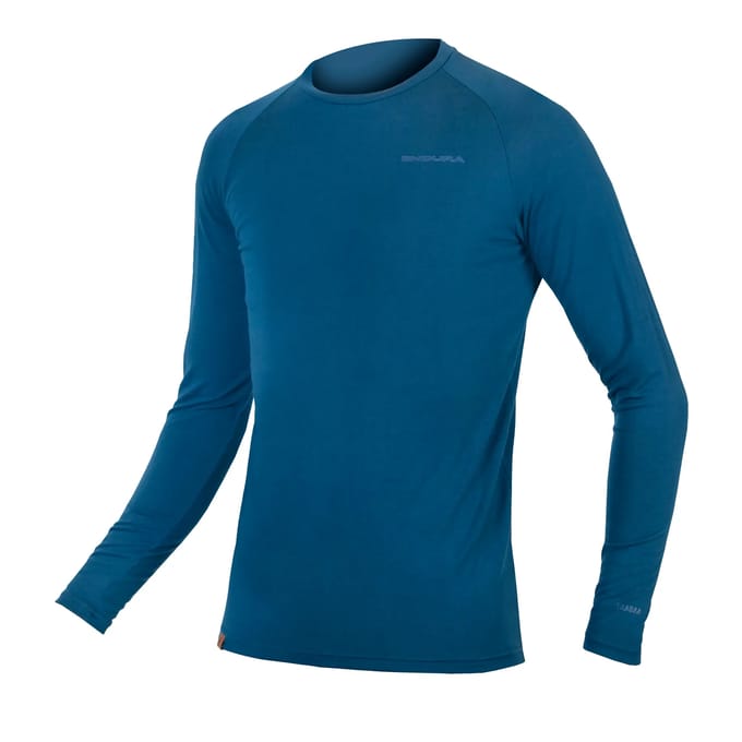 Endura Baabaa Lange Mouwen Basislaag Blauw S Man