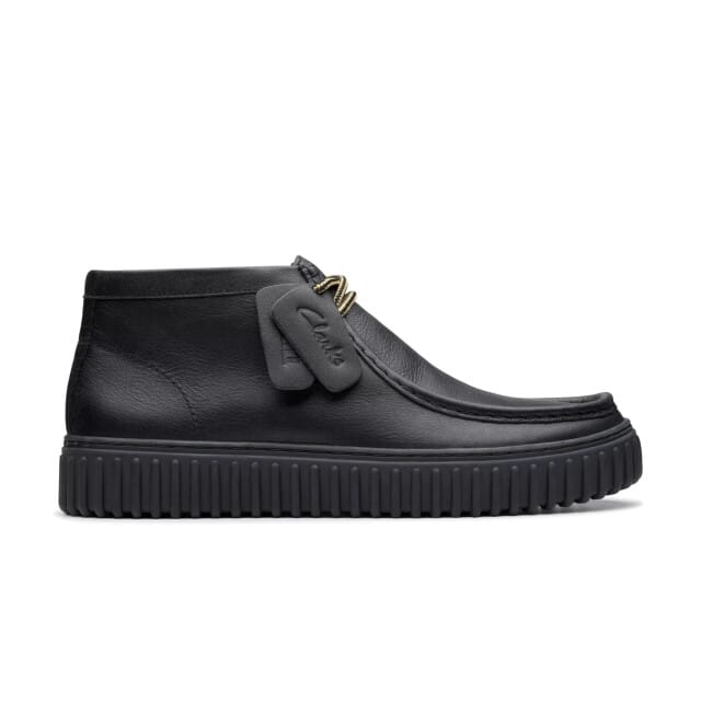 Clarks Torhill Hi - heren laars - Zwart - maat 44 (EU) 9.5 (UK)