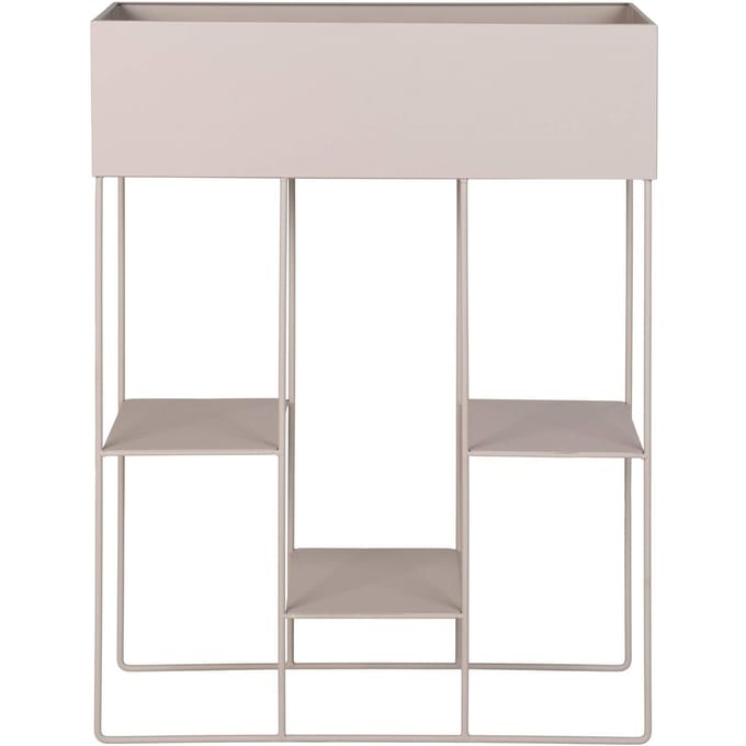 Rabo Planter - Planter, steel, 3 shelves, sand, 25x60x80 cm