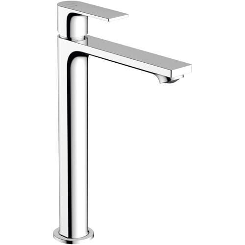 Hansgrohe Rebris E single lever basin mixer 240 CoolStart for wash bowls with pop-up waste 72581000