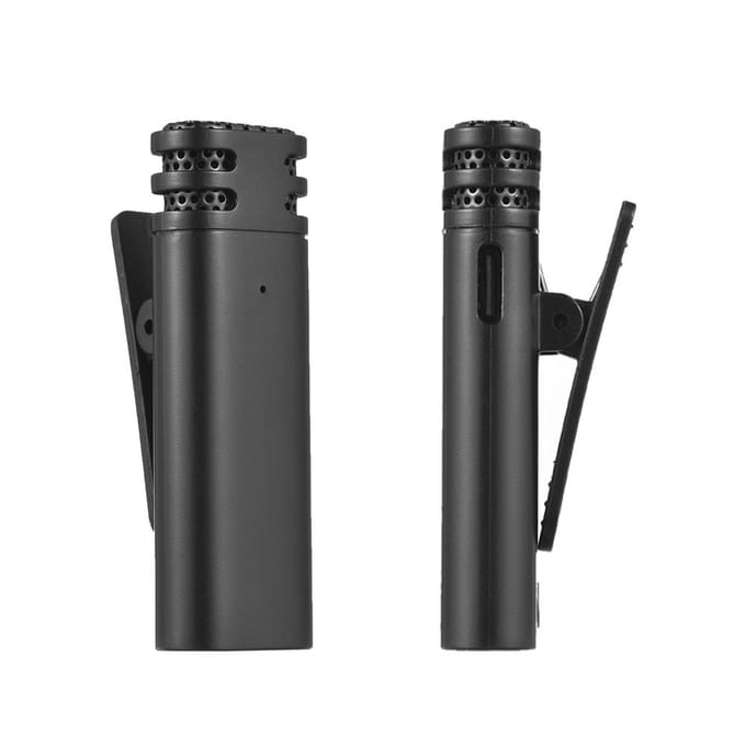 Mini draadloze lavaliermicrofoon 3-in-1-ontvanger voor mobiele telefoon 360 graden omnidirectionele reversmicrofoon 1