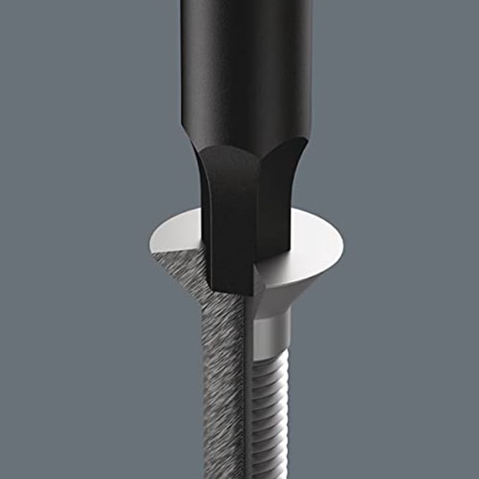 Elektronica Zeskantschroevendraaier met Hex-Plus, 2 x 60 mm