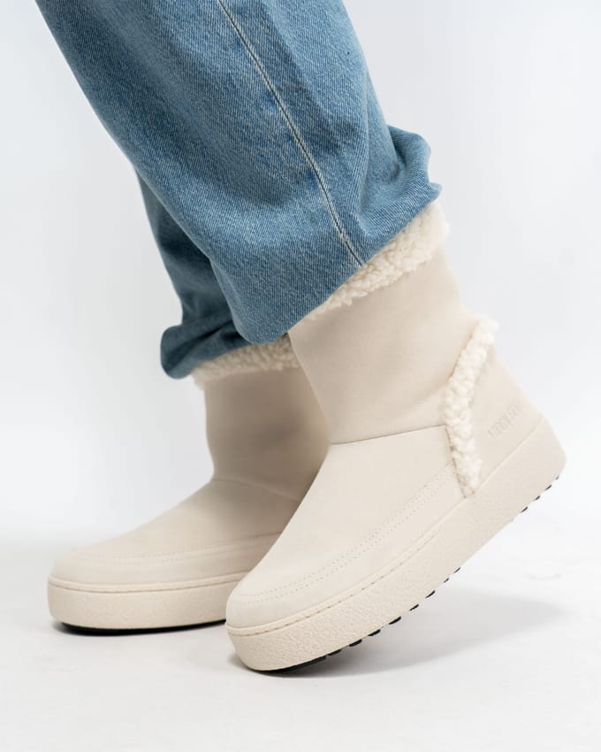 Moon Boot - Laarzen Off White Moon Boot Mb Ltrack Tina Boots Off White 80d2450240