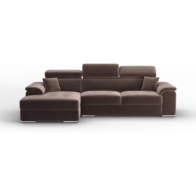 Hoekbank Confidential links velvet | NADUVI Collection
