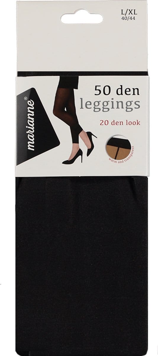 50 denier legging in 20 denier look – XXL