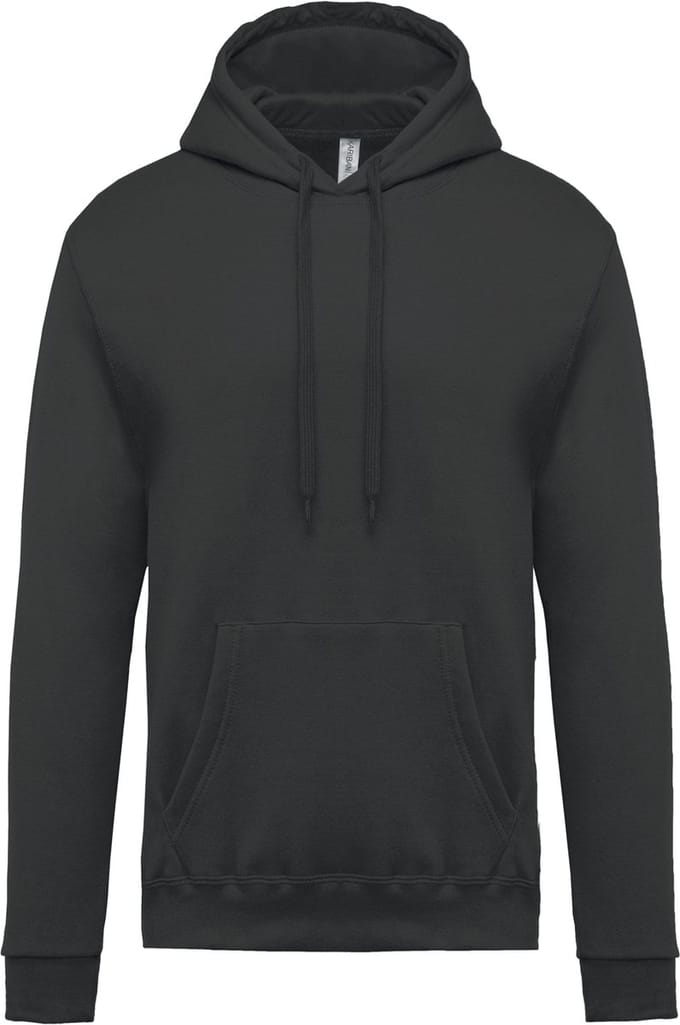 Kariban Herensweater met capuchon K476 - Dark Grey - S