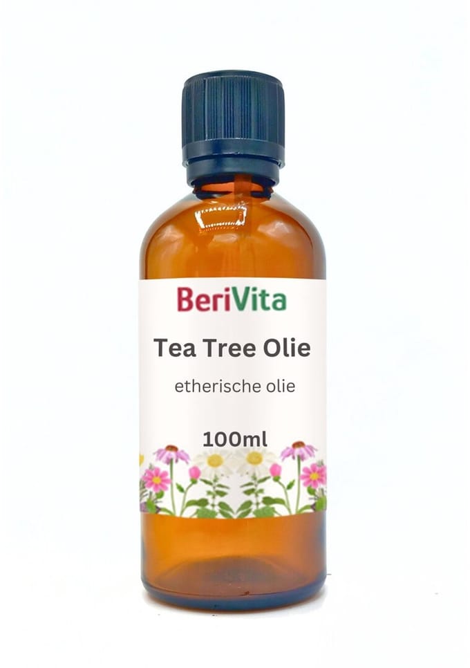 Tea Tree Olie 100ml Druppelfles - Pure Etherische Theeboomolie - Australische Melaleuca Alternifolia