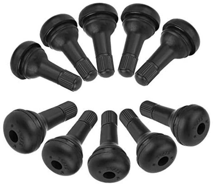 Rubber Ventiel Stem voor Auto Banden - 10 Stuks, TR415 Snap In Klep