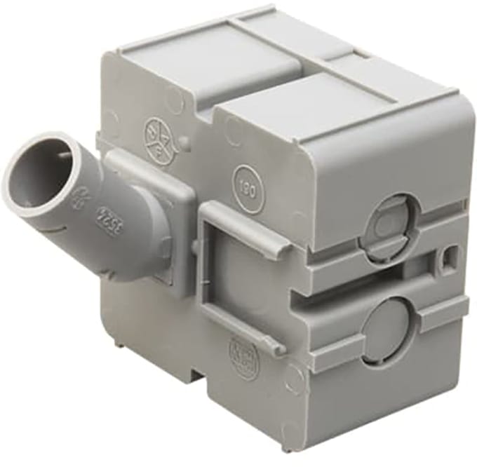 Wanddoos 16mm 40mm Diep Met Kabelinvoer - 7126.310 [2 Stuks]