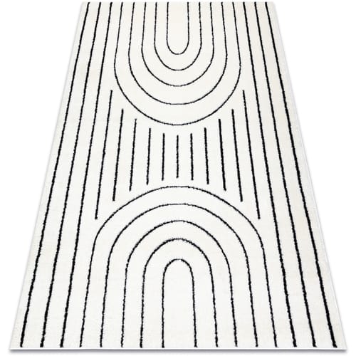 Kleden Rugsx Tapijt modern MODE 8494 geometrisch creme / 80x150 cm