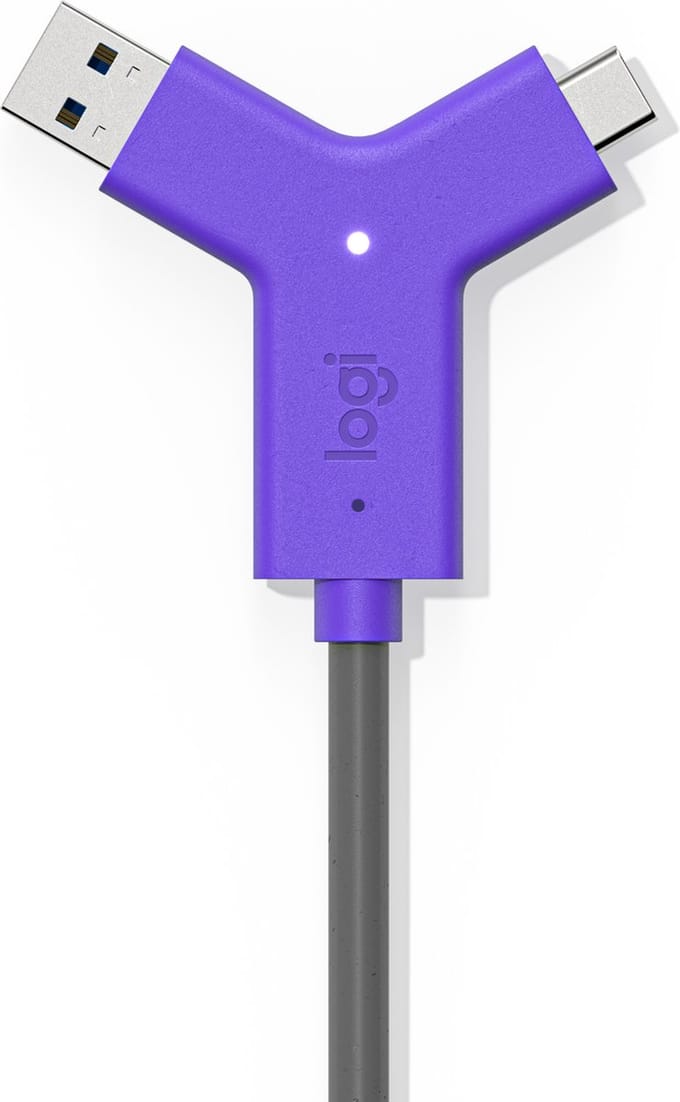 Logitech - USB cable - USB Type A to USB-C