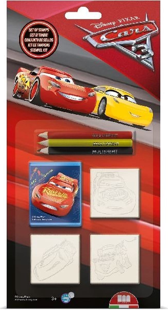 Disney Cars 3 Stempelset 7-delig