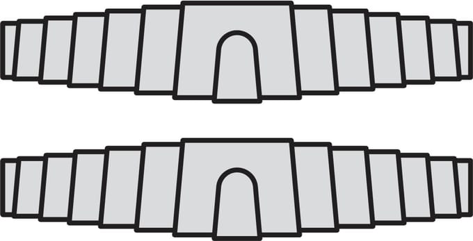 FELCO 5/91 Reserveveren vernikkeld (set van 2) voor snoeischaren
