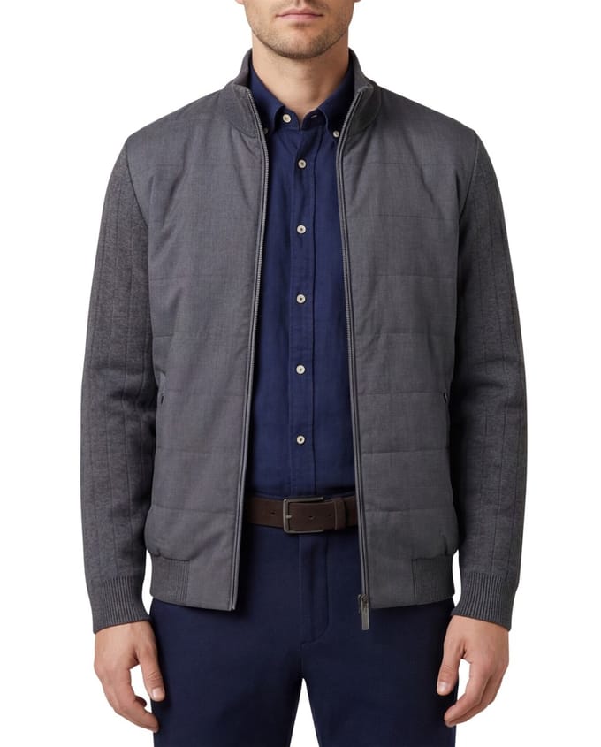Bugatti vest grijs