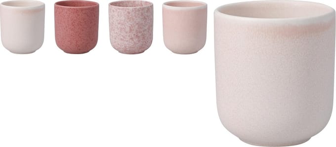 Home & Styling Mokken - Ø8x8cm - 250ml - Set van 4 stuks - Multi