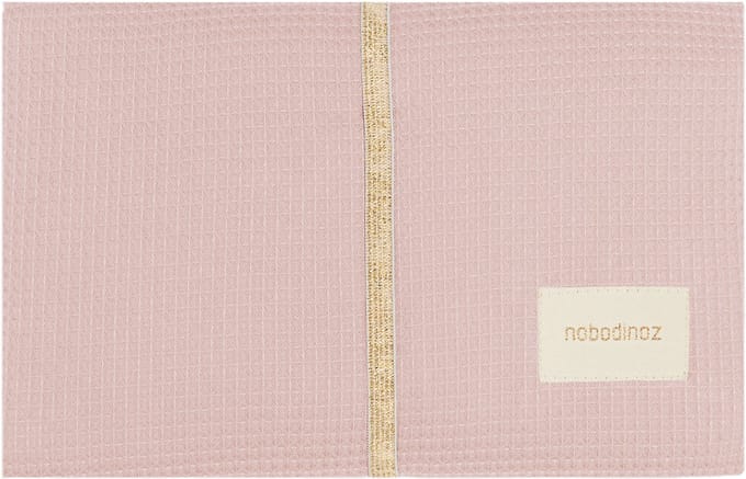 Nobodinoz Mozart Opera Verschoningsmatje waterproof - Mauve Pink