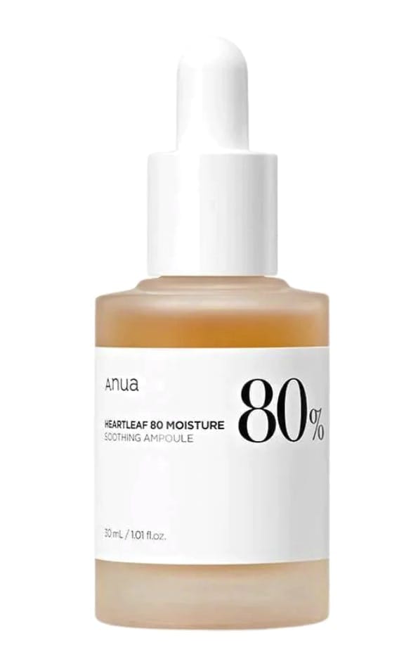 Anua - Heartleaf 80 Moisture Soothing Ampoule 2025 Version - 30ml