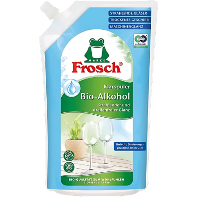 Frosch Spoelglansmiddel - 750 ml - Vaatwasser - Stralende en streeploze glans