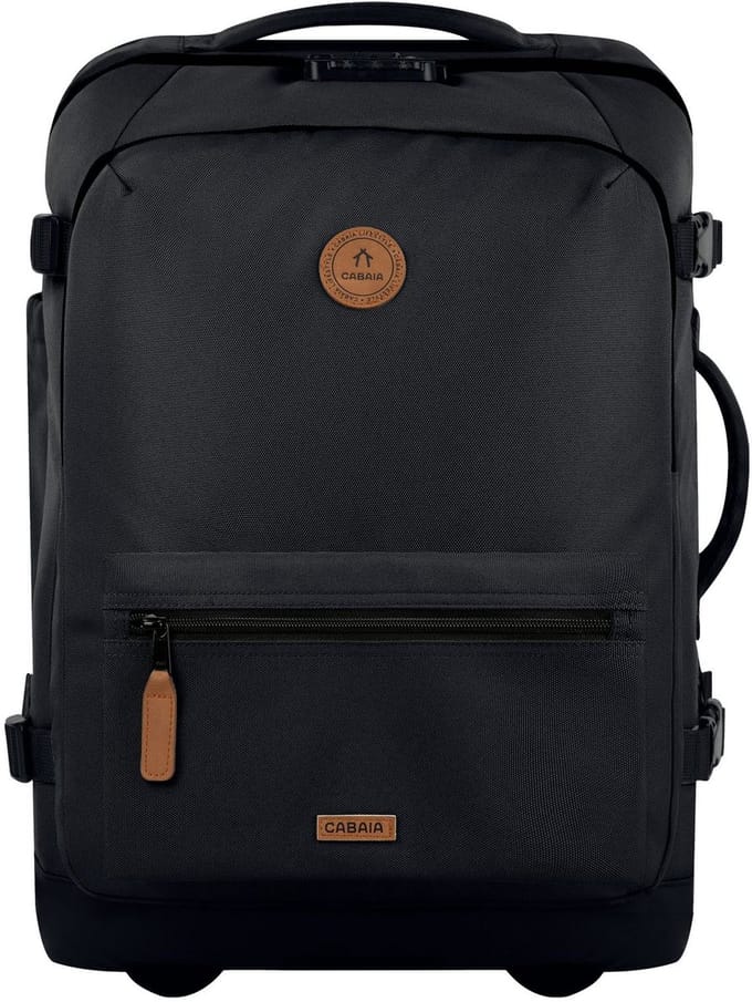 Cabaia Soft Suitcase S Handbagage koffer 55 x 35 x 25 cm - Zwart
