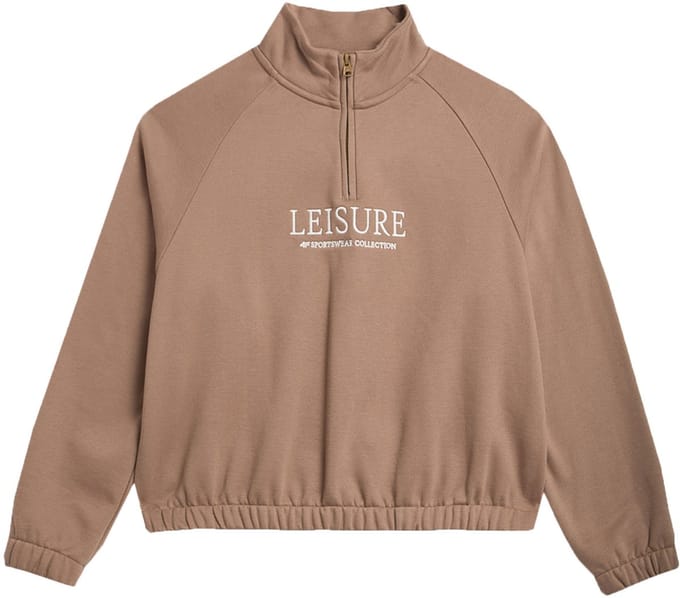 4F Sweater Dames Bruin - Maat M