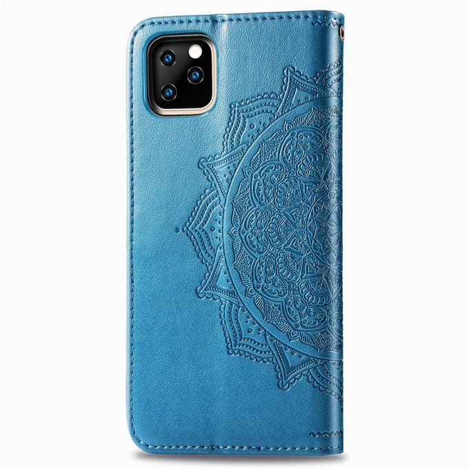 Mandala Bookcase voor de Apple iPhone 11 - Turquoise