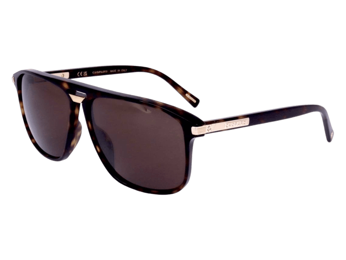 Chopard SCH293 0722 Zonnebril - Heren - Bruin
