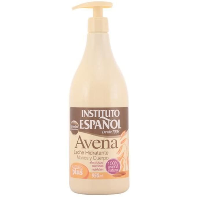 Hydraterende melk - INST.ESPAOL - Haver - 950 ml - Zonder parabenen - Alle huidtypes