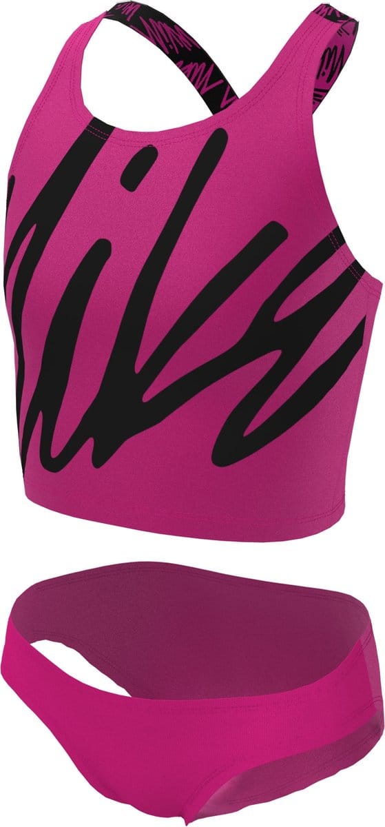 Nike Swim Script Logo meisjes bikiniset - M