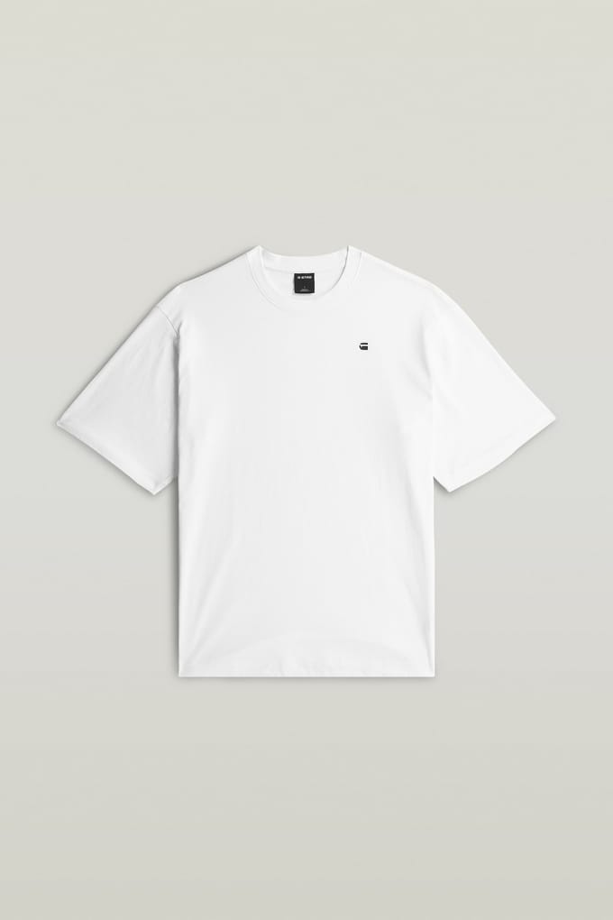 G-Star Boxy R T White Taglia: M | Magliette basic Outlet | Uomo | Bianco